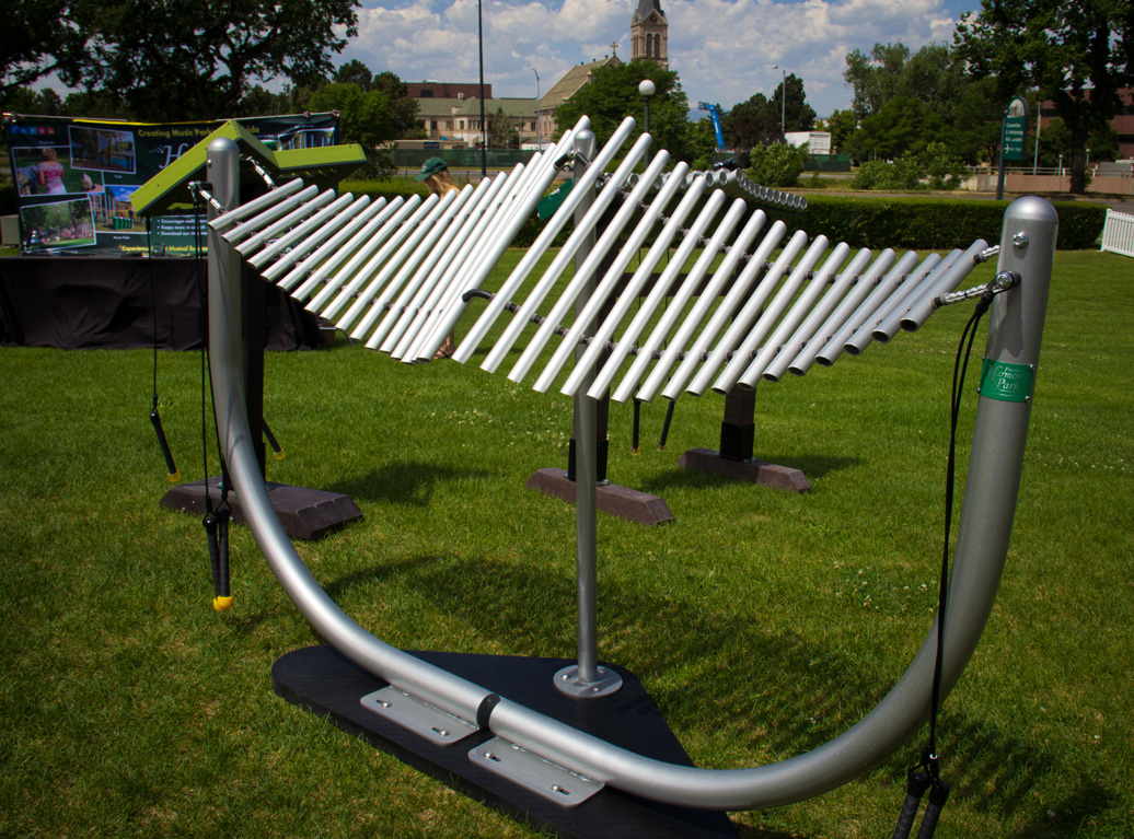 Manta Ray Chimes - Outdoor Musical Instruments - All People Can Play