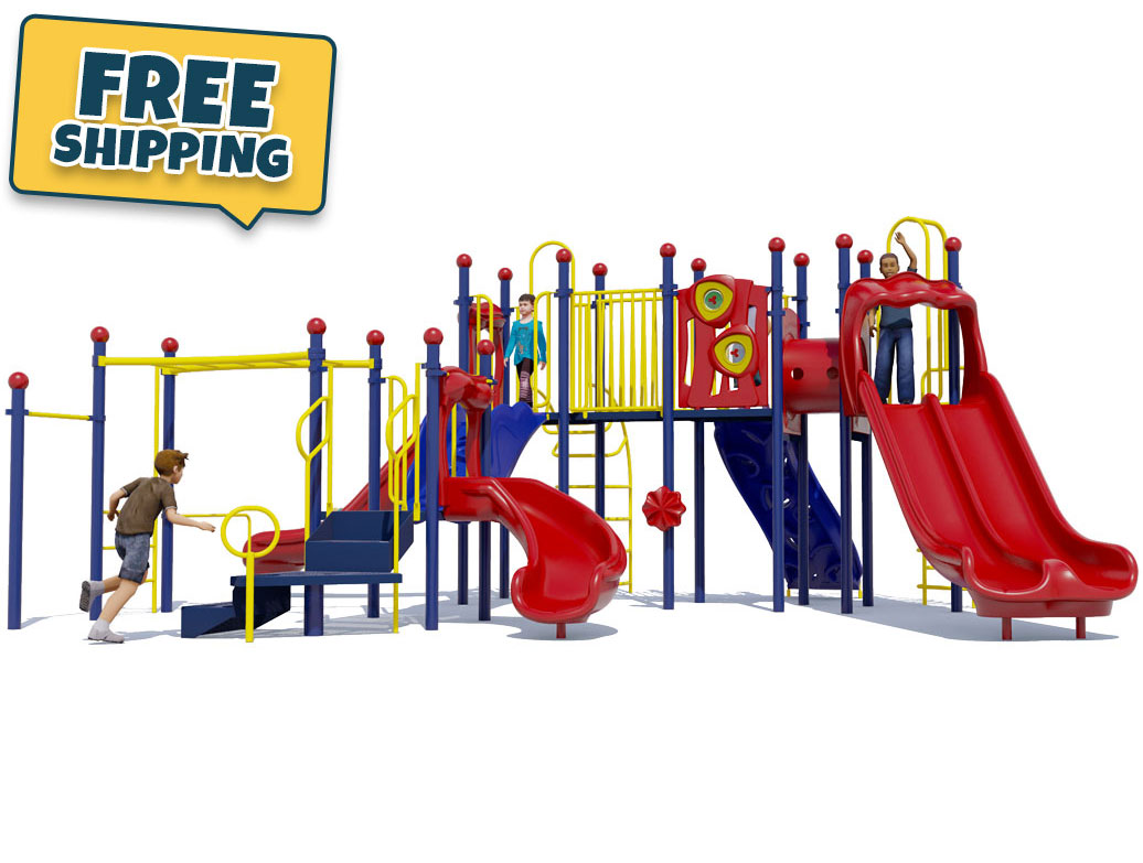 Paddington Place - Front View - Primary Colors | All People Can Play