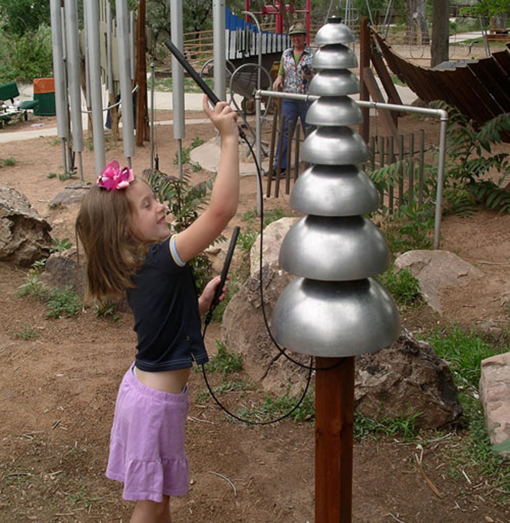 Pagoda Bells - Outdoor Musical Equipment - All People Can Play