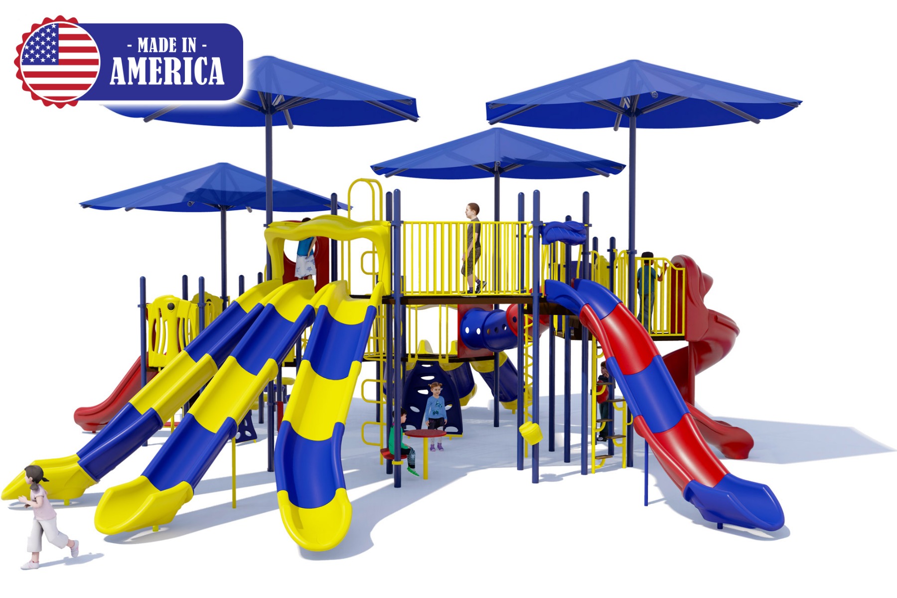 Front View - Value Boss Made in USA Playground