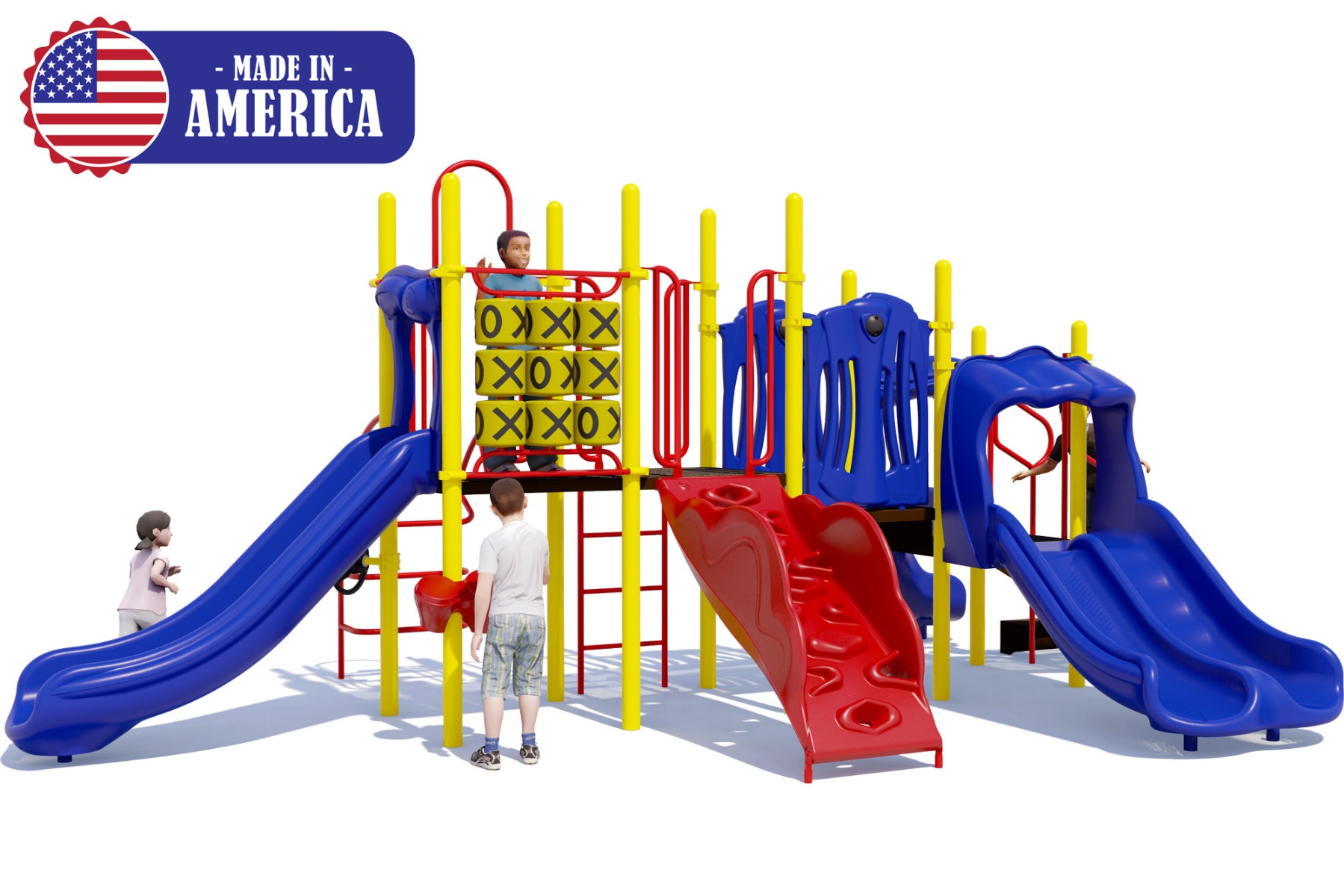 Value Boss - Budget Play Structure - Front View