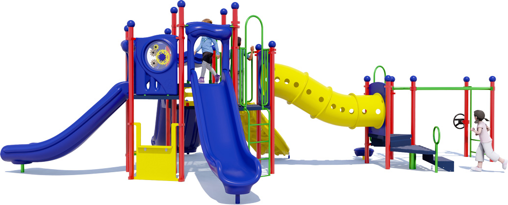 Fun Factory Playground | Playful Colors | Rear View