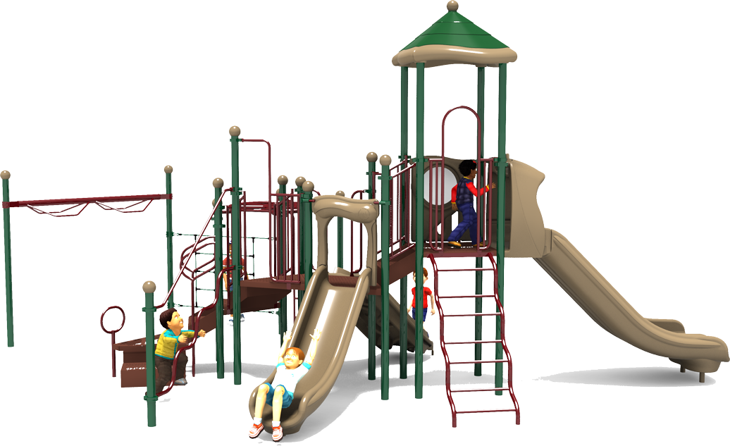 Thunder Hill - Natural - Front | All People Can Play Commercial Playground Equipment