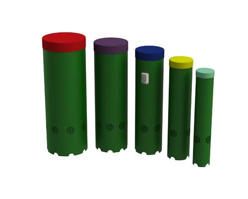 Tuned Drums - Rainbow | Musical Playground Equipment | APCPLAY