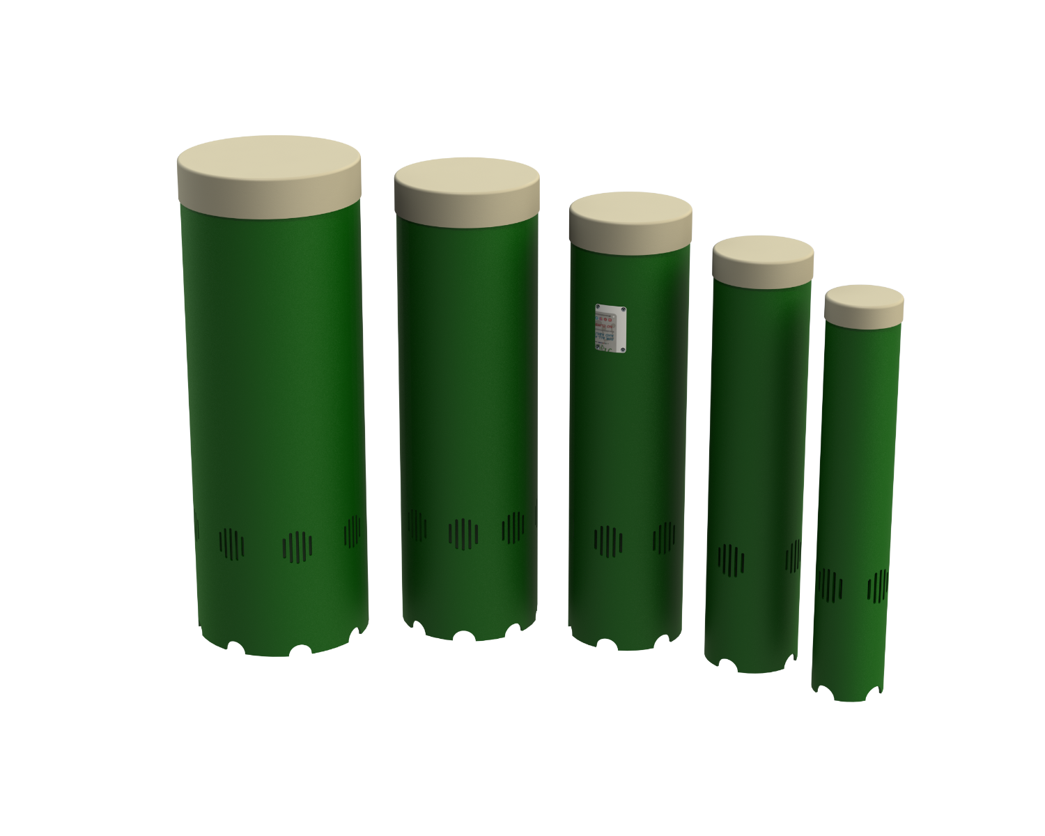 Tuned Drums - Taupe | Musical Playground Equipment | APCPLAY