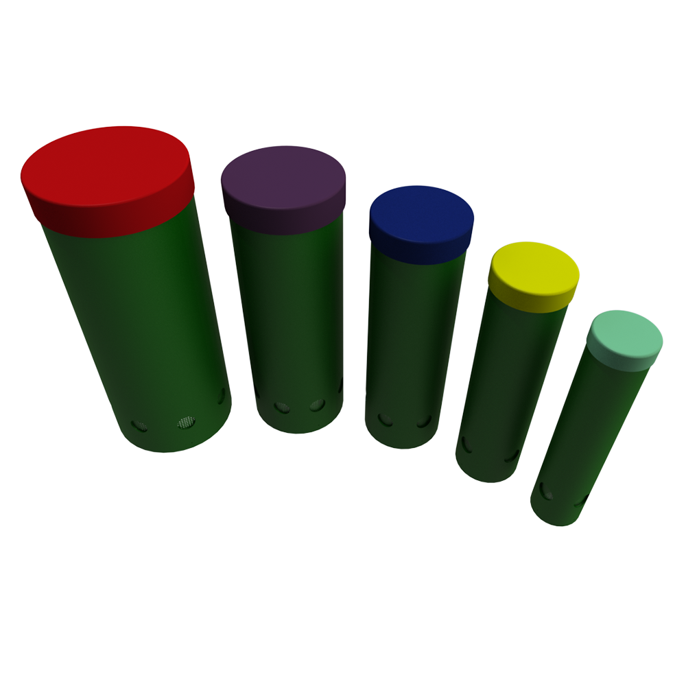 Tuned Drums - Rainbow | Musical Playground Equipment | APCPLAY