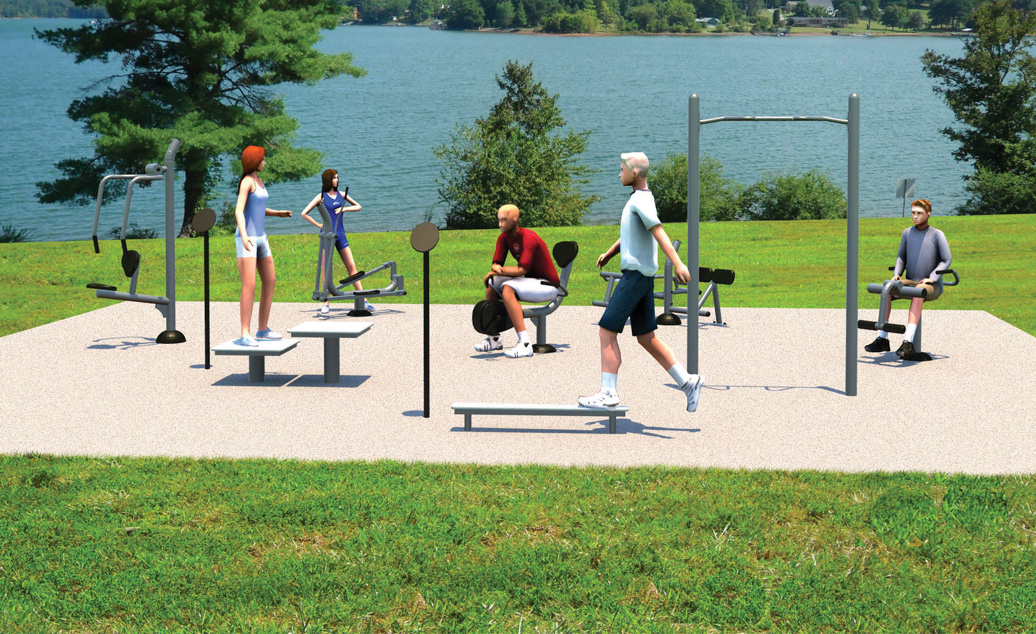 Medium Fitness Kit - Outdoor Fitness Equipment - All People Can Play