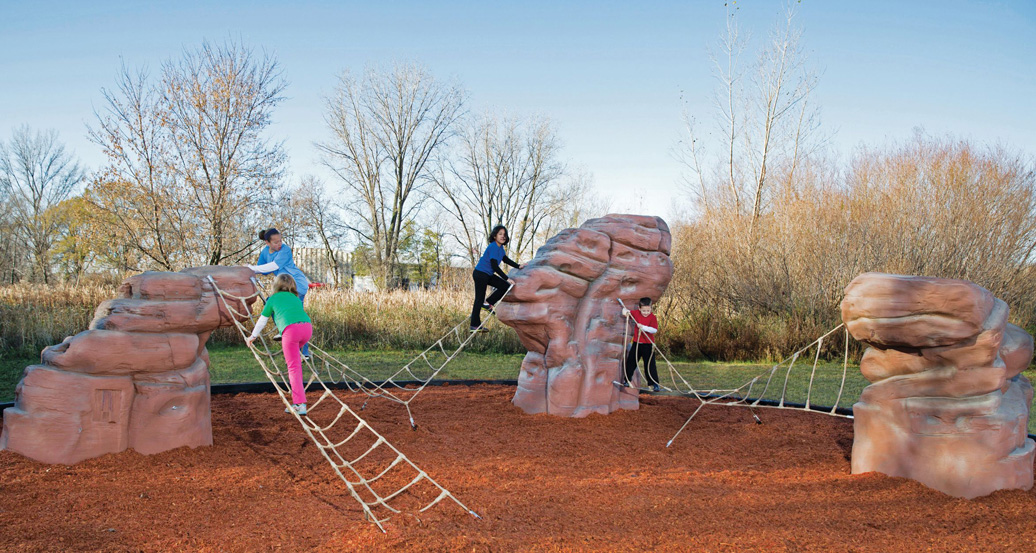 Cascade Range - Commercial Playground Equipment - natural - lifestyle