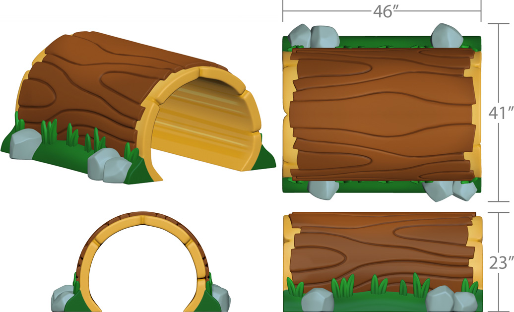 Enchanted Forest - indoor play equipment - tree