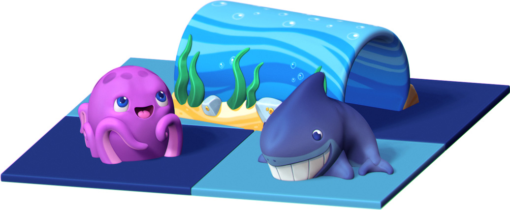 Undersea Adventure - indoor play equipment - perspective