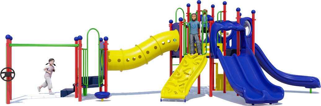 Fun Factory Playground | Playful Colors | Front View
