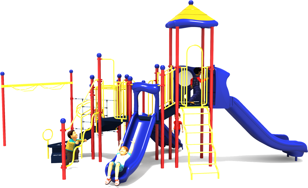 Thunder Hill - Primary - Front | All People Can Play Commercial Playground Equipment